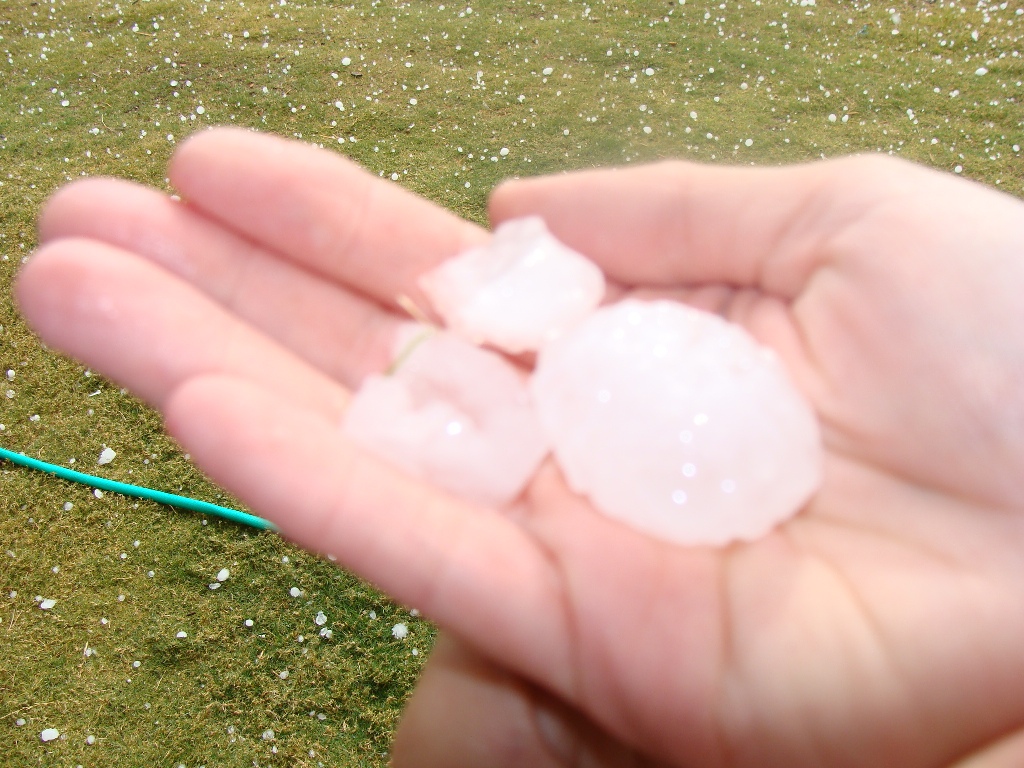 Tularosa's Wind and Hail storm of May 2008